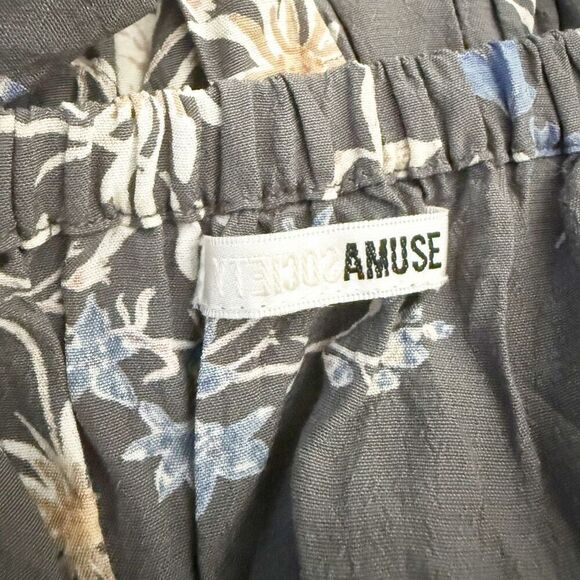 AMUSE SOCIETY | Bundle Set Gray White Blue Button Tank Rope Shorts | Size Small - Picture 7 of 12